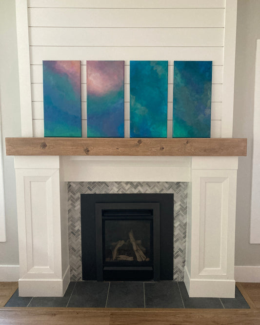 "A Force, Endless and Unrelenting"  Diptych - Fine Art Giclee Canvas Prints - Pre-Order