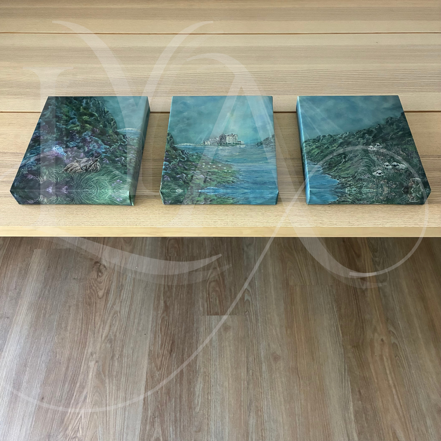 Limited Edition - Glimpses - curated wrapped canvas prints