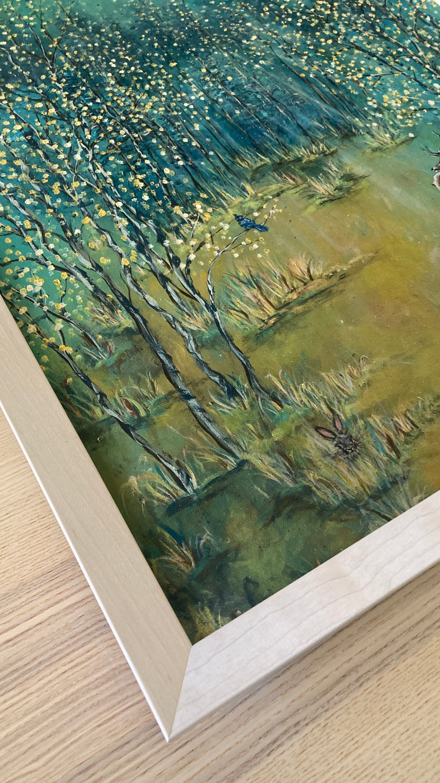 "Autumn's Magic" Aspen Meadow and Friends - LIMITED EDITION Fine Art Giclée Canvas Print
